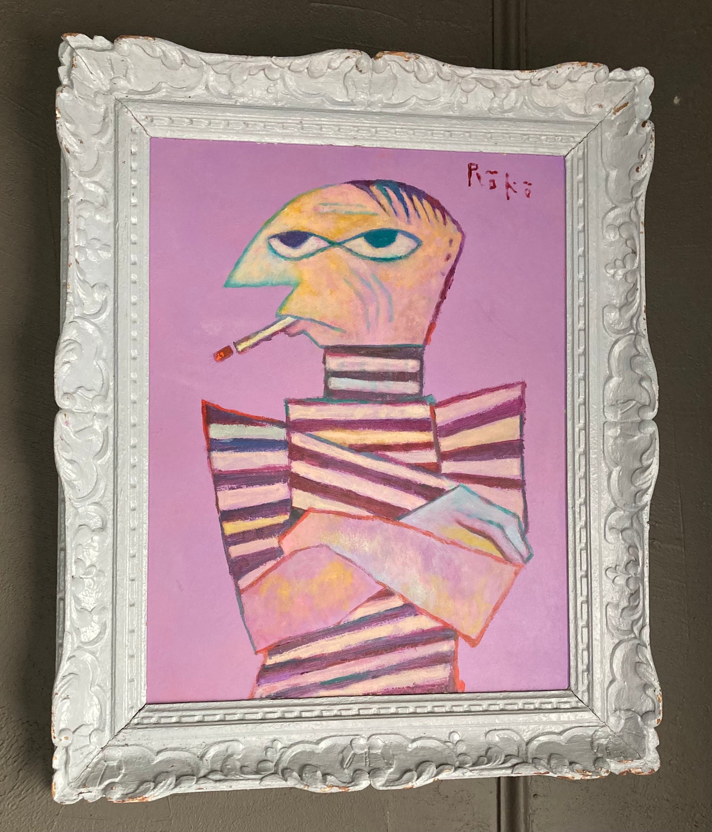 Rose Period Cubed (Picasso)