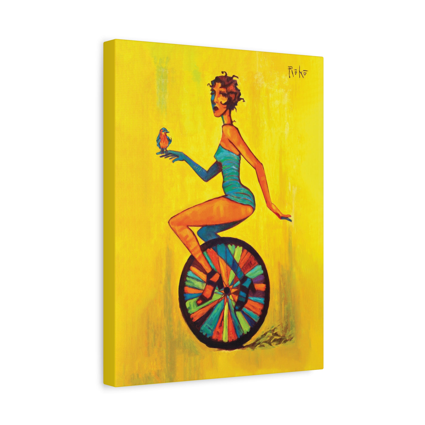 "Birdie" by Tony Roko, Canvas Gallery Wrap