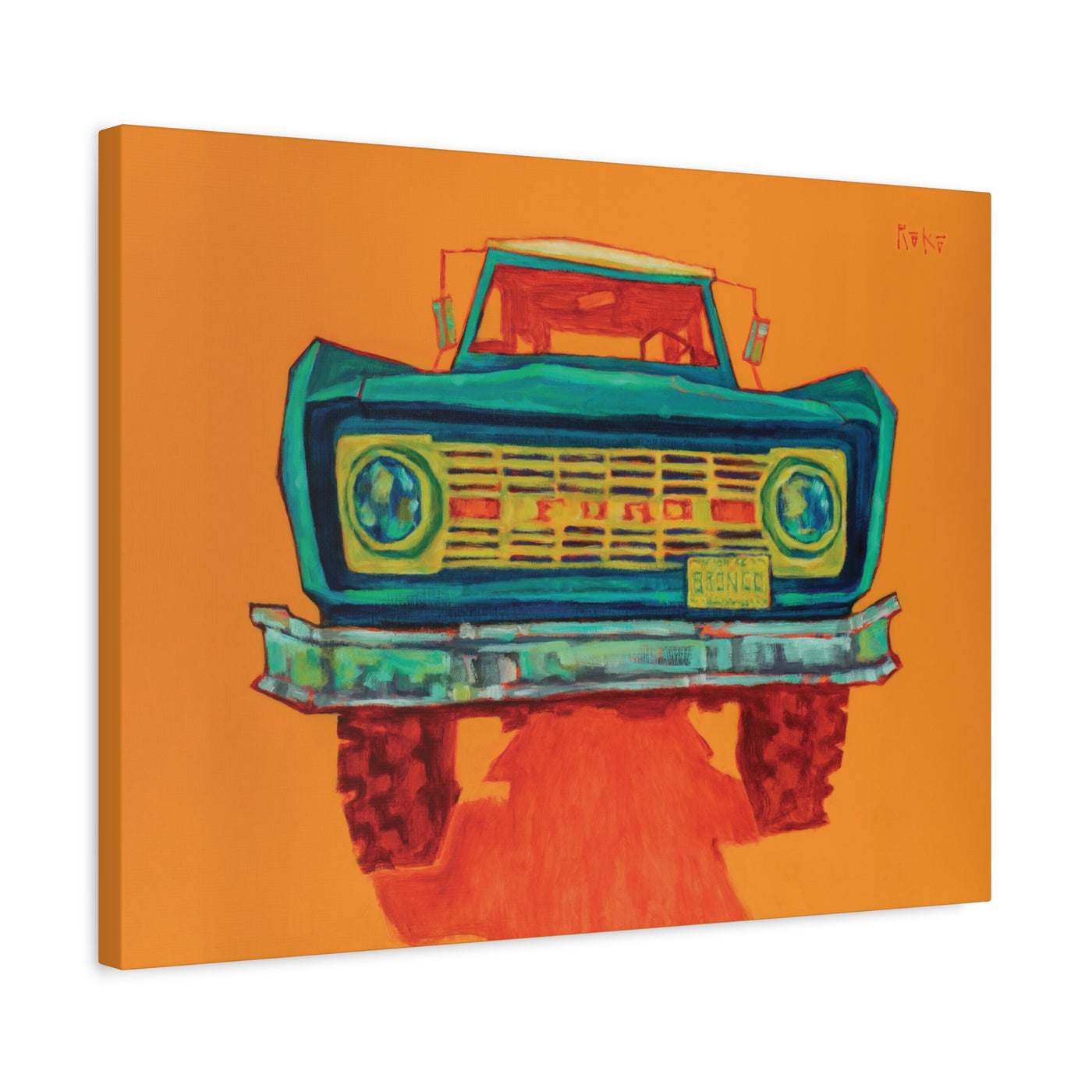 "Bronco" by Tony Roko, Canvas Gallery Wraps