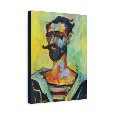 "Acey Deucey Club" by Tony Roko, Canvas Gallery Wrap