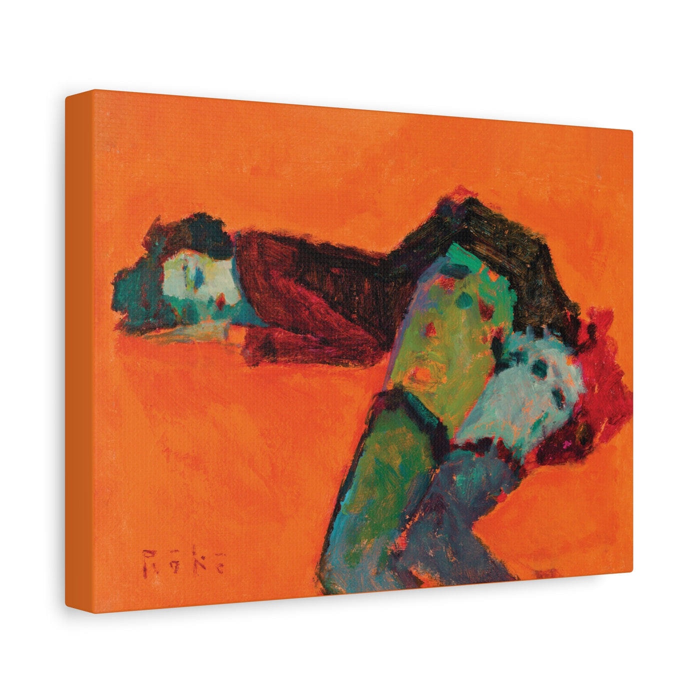 "The Cabaret Dancer" by Tony Roko, Canvas Gallery Wrap