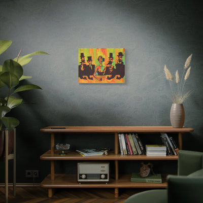 "After Hours at the Red Mill" by Tony Roko, Canvas Gallery Wrap