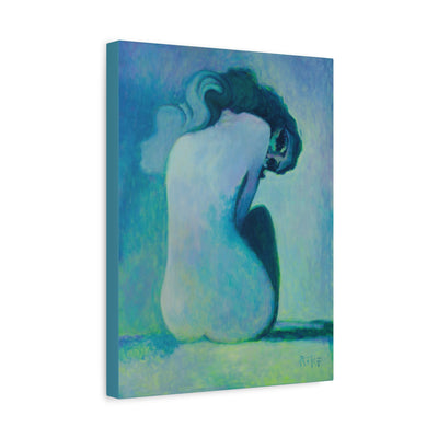 "Seated Nude" by Tony Roko, Canvas Gallery Wrap