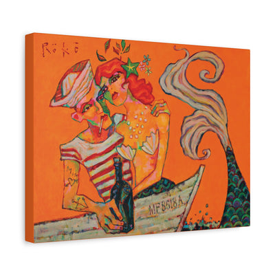 "Star-Crossed Lovers" by Tony Roko, Canvas Gallery Wrap
