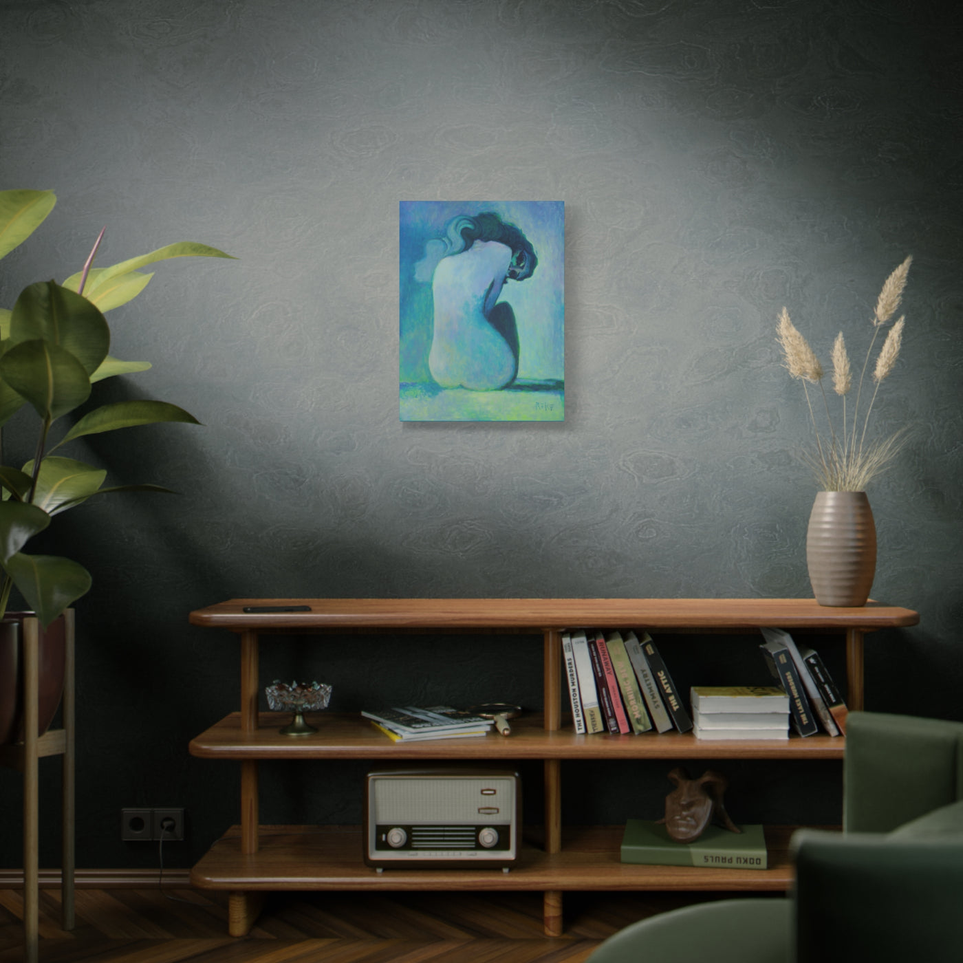 "Seated Nude" by Tony Roko, Canvas Gallery Wrap