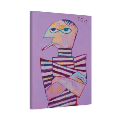 "Rose Period Cubed (Picasso)" by Tony Roko, Canvas Gallery Wrap