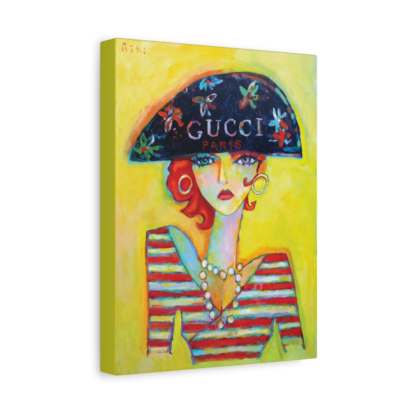 "Pirate of Paris" by Tony Roko, Canvas Gallery Wrap
