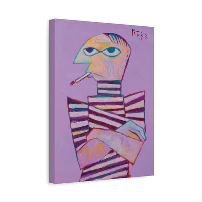 "Rose Period Cubed (Picasso)" by Tony Roko, Canvas Gallery Wrap