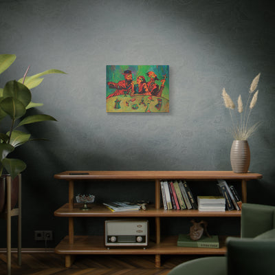 "The Regulars" by Tony Roko, Canvas Gallery Wrap