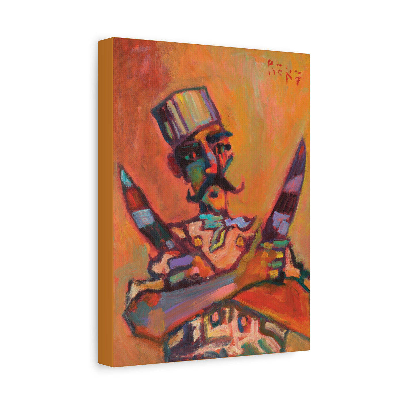 "Le Cuisto" by Tony Roko, Canvas Gallery Wrap