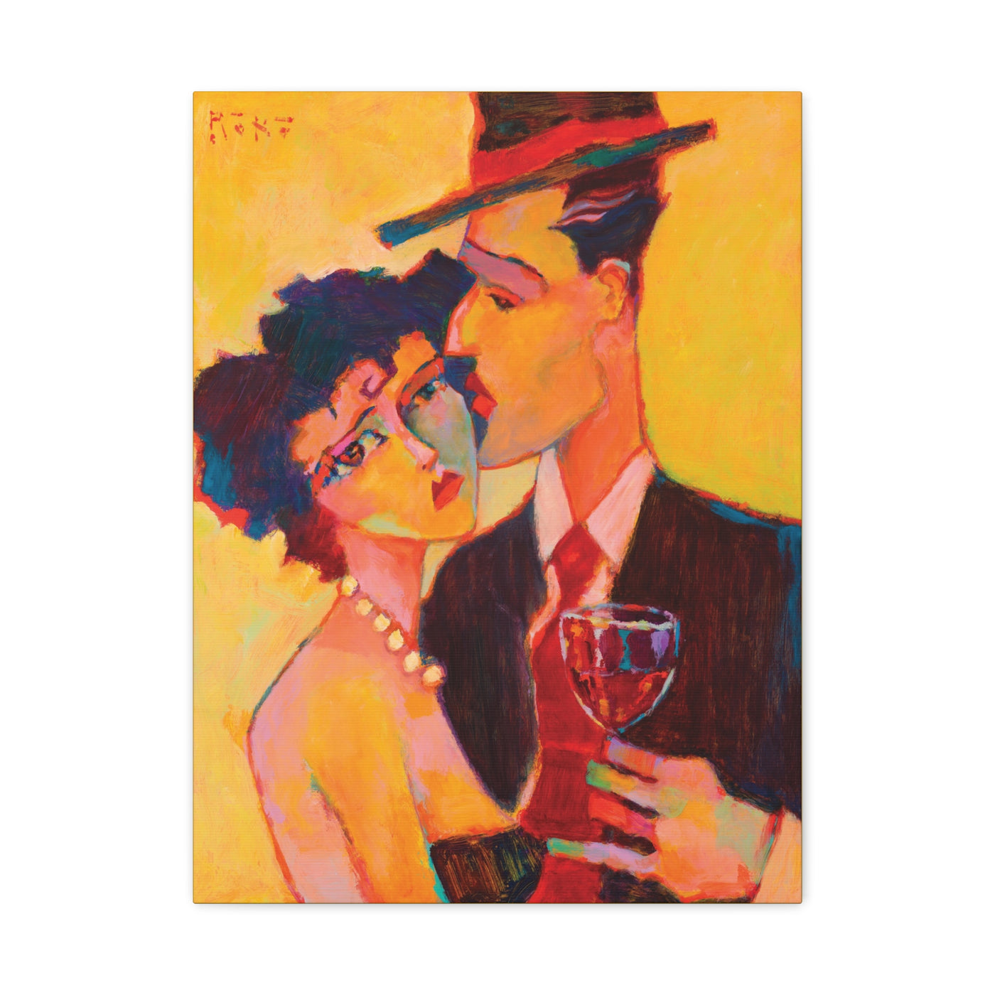 "The Whisper" by Tony Roko, Canvas Gallery Wrap
