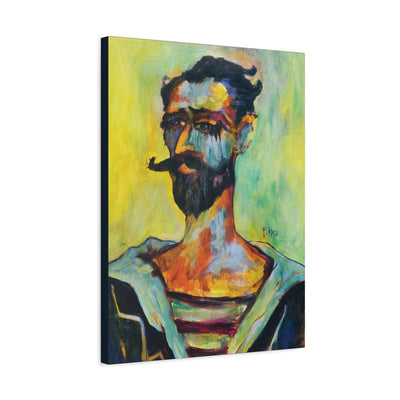"Acey Deucey Club" by Tony Roko, Canvas Gallery Wrap