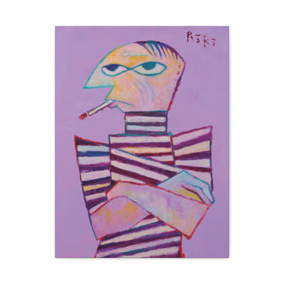 "Rose Period Cubed (Picasso)" by Tony Roko, Canvas Gallery Wrap