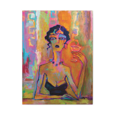 "French 75" by Tony Roko, Canvas Gallery Wrap