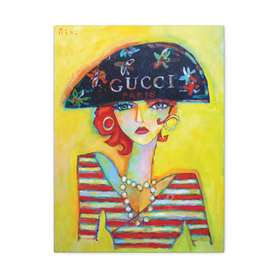 "Pirate of Paris" by Tony Roko, Canvas Gallery Wrap