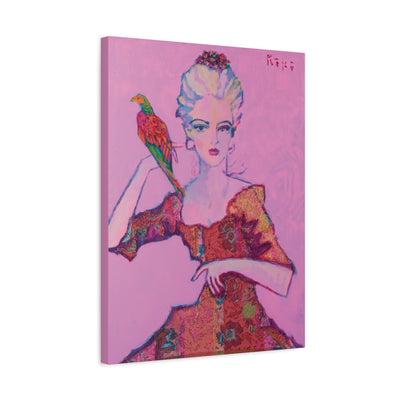 "Marie Antoinette" by Tony Roko, Canvas Gallery Wrap