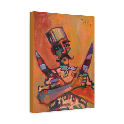 "Le Cuisto" by Tony Roko, Canvas Gallery Wrap