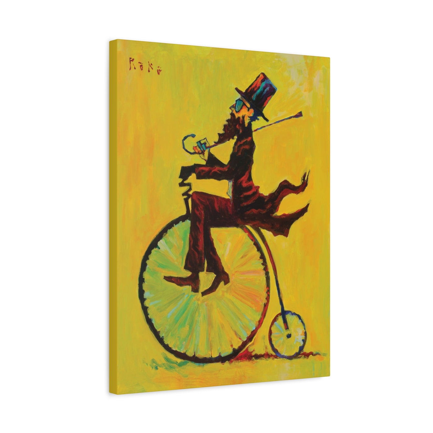"The Professor" by Tony Roko, Canvas Gallery Wrap