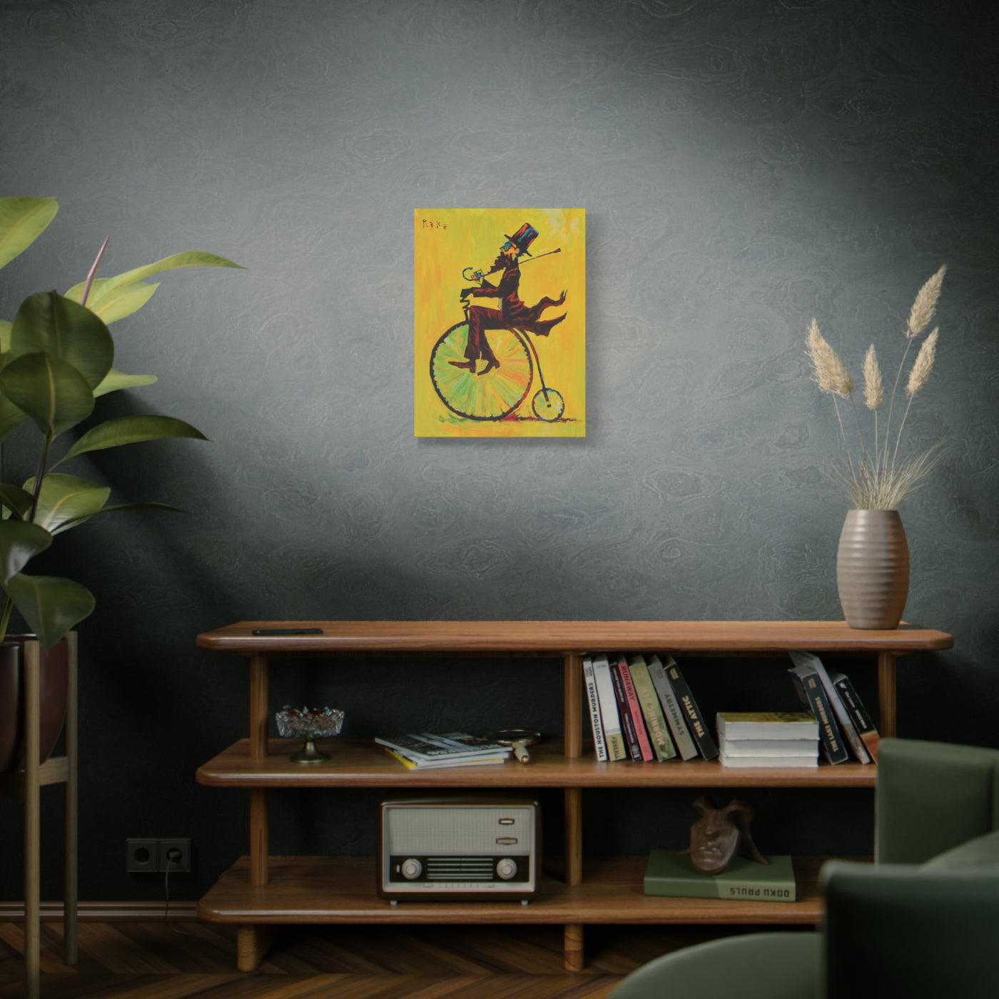 "The Professor" by Tony Roko, Canvas Gallery Wrap