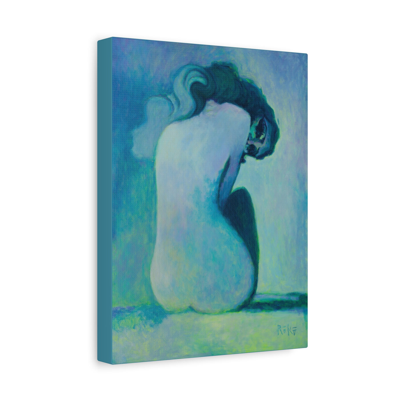 "Seated Nude" by Tony Roko, Canvas Gallery Wrap