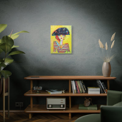"Pirate of Paris" by Tony Roko, Canvas Gallery Wrap