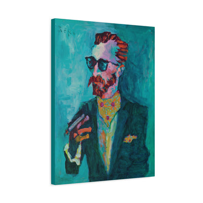 "The Celebrity (Van Gogh)" by Tony Roko, Canvas Gallery Wrap