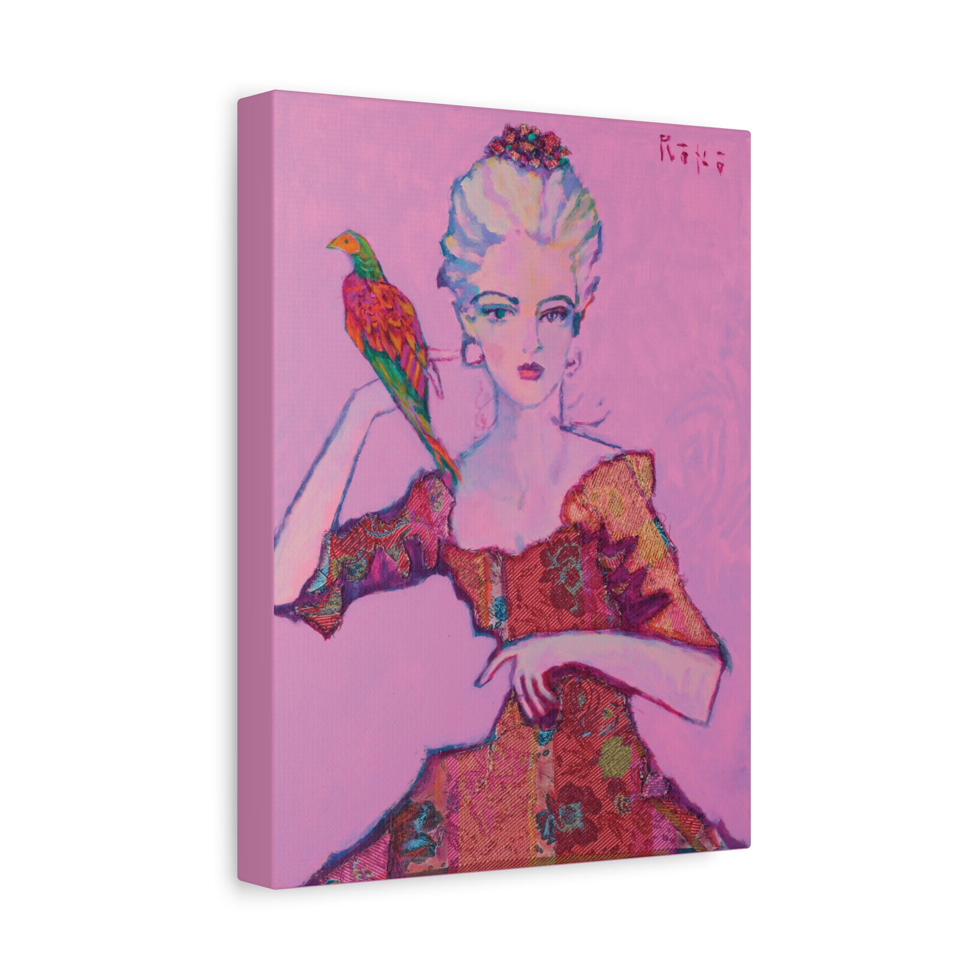 "Marie Antoinette" by Tony Roko, Canvas Gallery Wrap