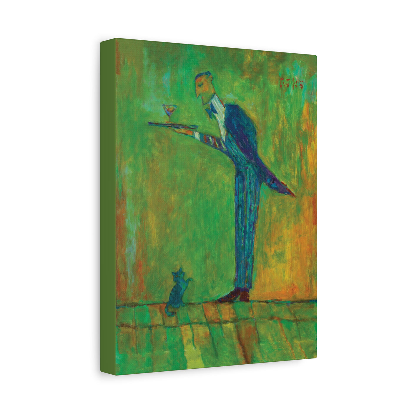 "Louie and Luc" by Tony Roko, Canvas Gallery Wrap