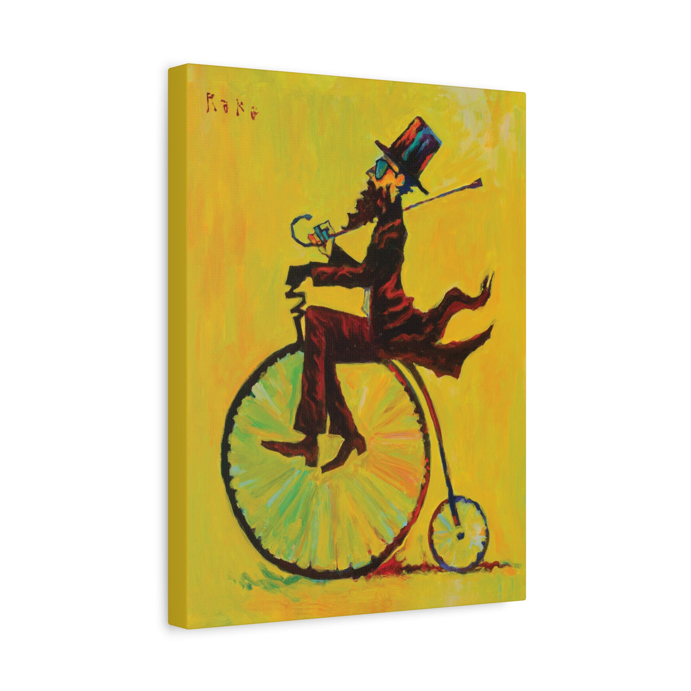 "The Professor" by Tony Roko, Canvas Gallery Wrap