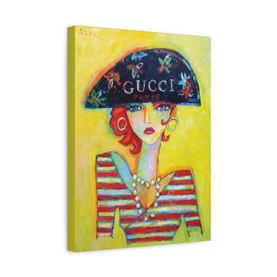 "Pirate of Paris" by Tony Roko, Canvas Gallery Wrap