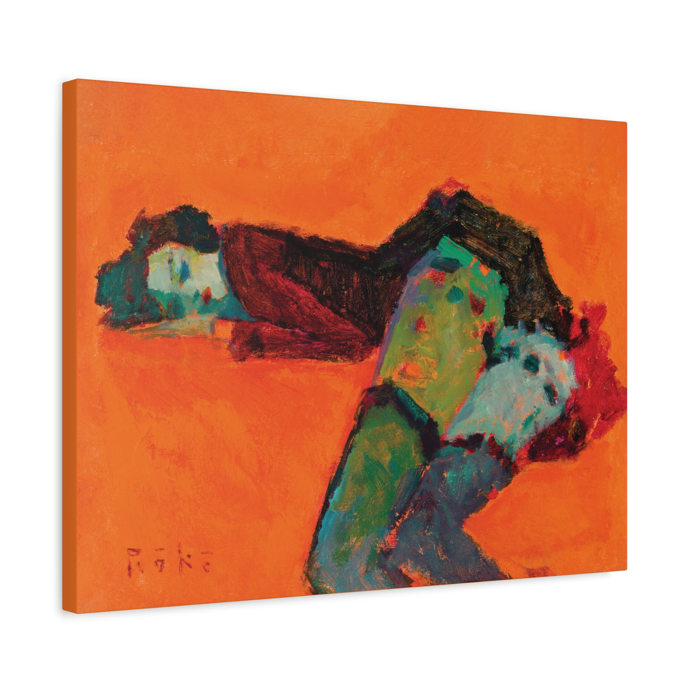 "The Cabaret Dancer" by Tony Roko, Canvas Gallery Wrap