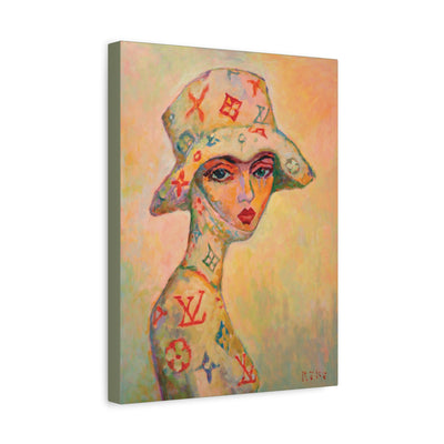 "Wrapped in Louis" by Tony Roko, Canvas Gallery Wrap