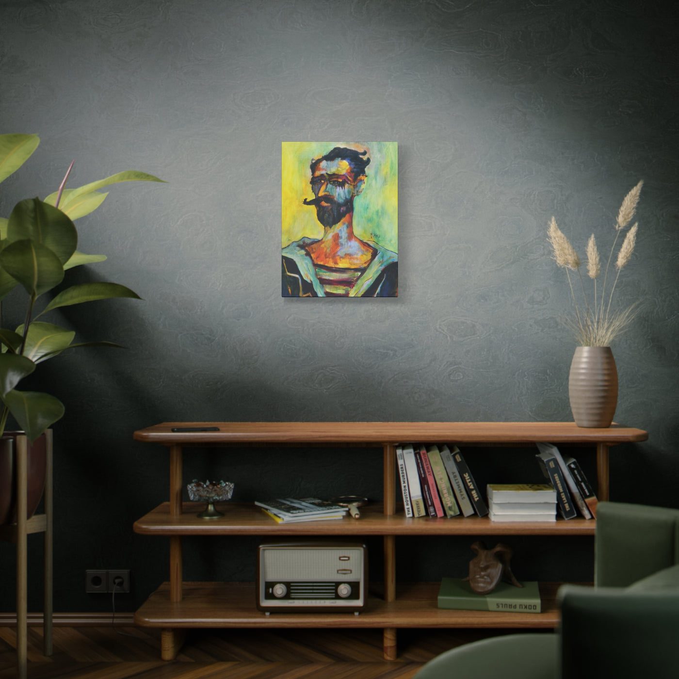 "Acey Deucey Club" by Tony Roko, Canvas Gallery Wrap