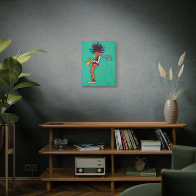 "The Trumpeter" by Tony Roko, Canvas Gallery Wrap
