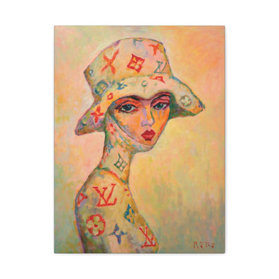 "Wrapped in Louis" by Tony Roko, Canvas Gallery Wrap