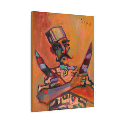 "Le Cuisto" by Tony Roko, Canvas Gallery Wrap