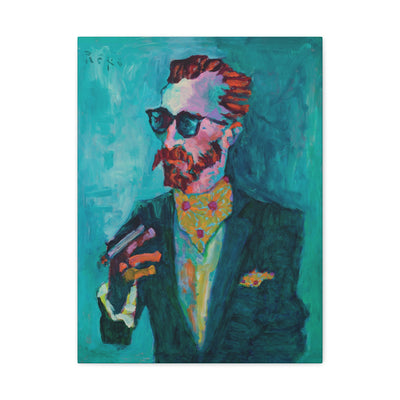 "The Celebrity (Van Gogh)" by Tony Roko, Canvas Gallery Wrap