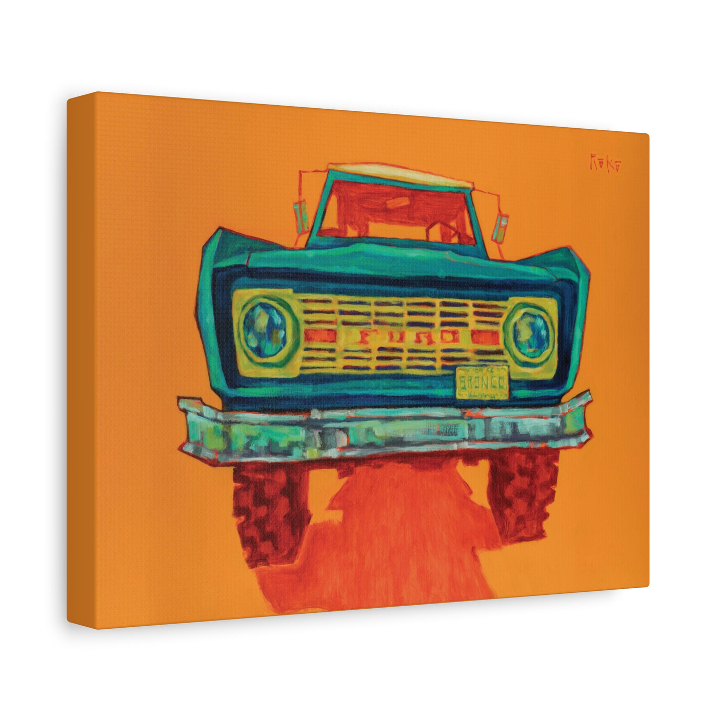 "Bronco" by Tony Roko, Canvas Gallery Wraps