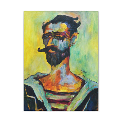 "Acey Deucey Club" by Tony Roko, Canvas Gallery Wrap