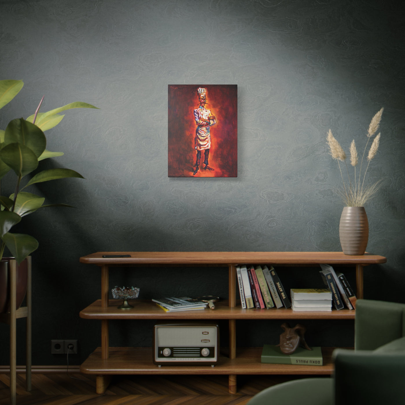 "Vintage Chef" by Tony Roko, Canvas Gallery Wrap
