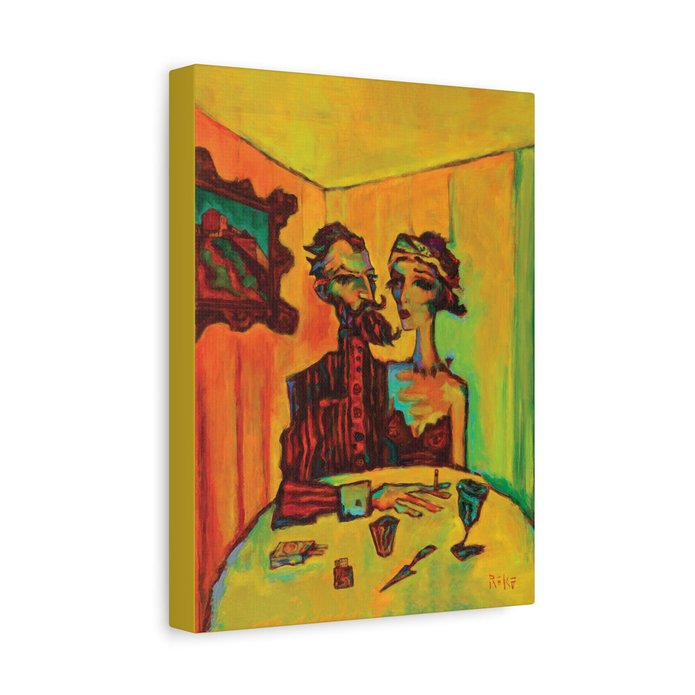 "Chef's Table" by Tony Roko, Canvas Gallery Wrap