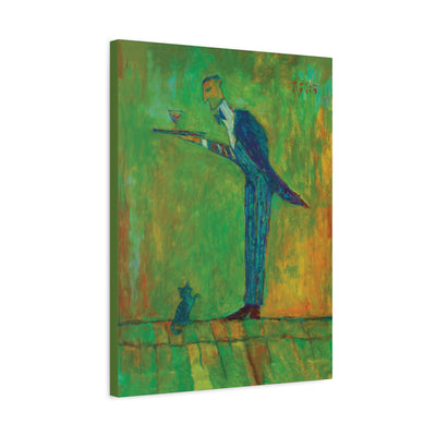 "Louie and Luc" by Tony Roko, Canvas Gallery Wrap