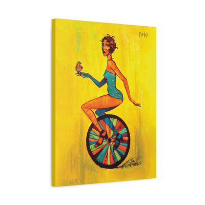"Birdie" by Tony Roko, Canvas Gallery Wrap