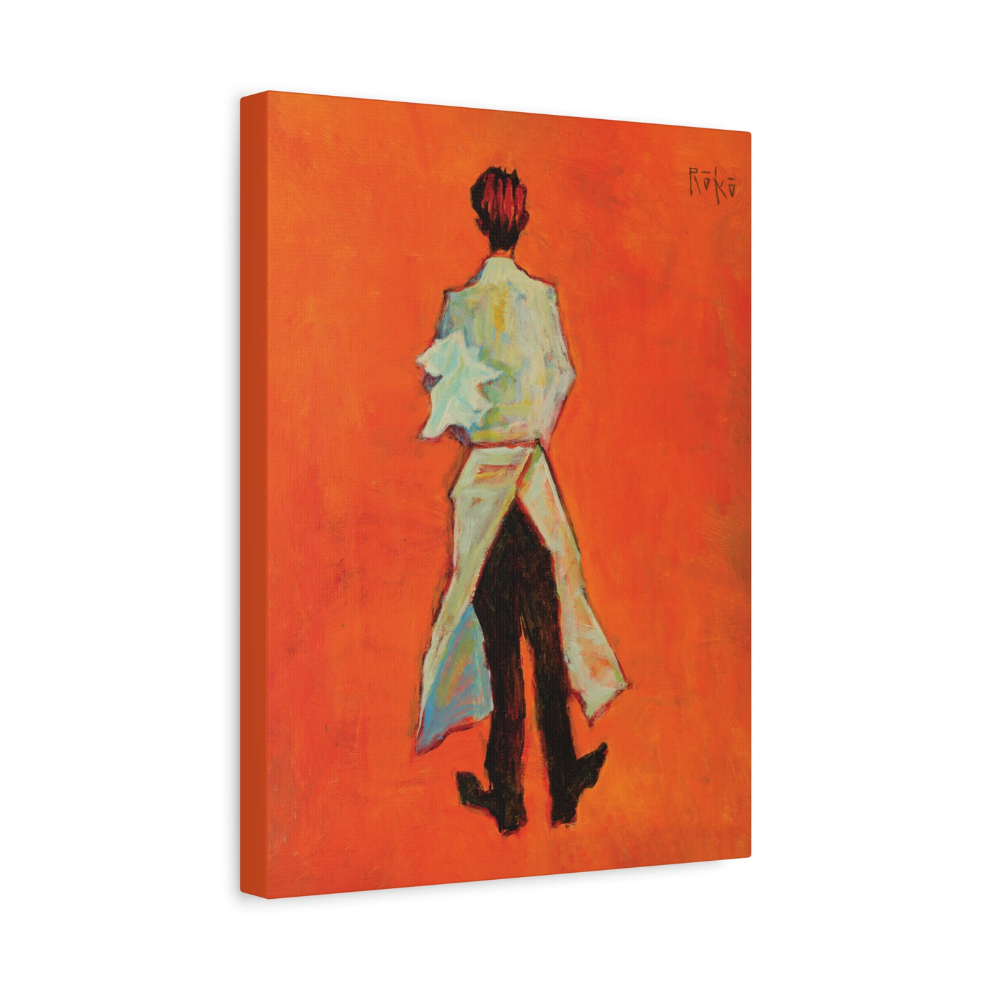 "The Server" by Tony Roko, Canvas Gallery Wrap