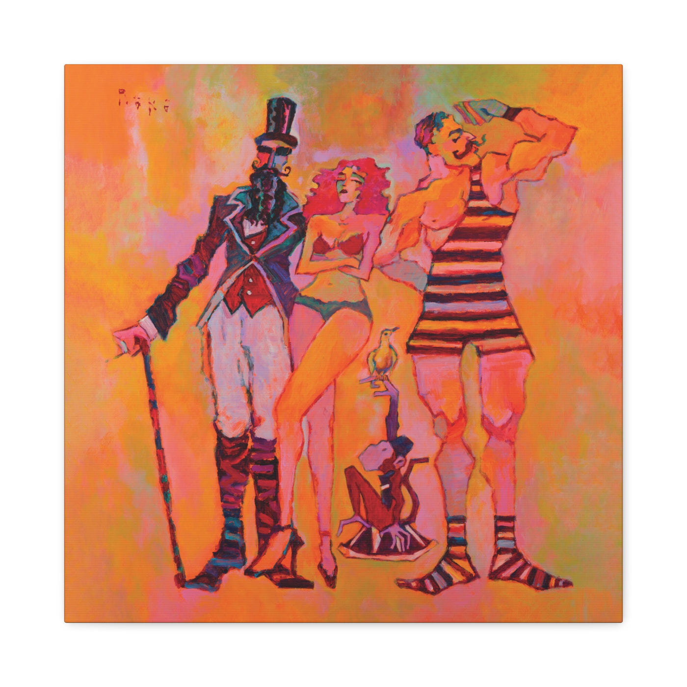"The Fantastic Five" by Tony Roko, Canvas Gallery Wrap
