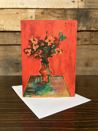 "Table for One" Greeting Card
