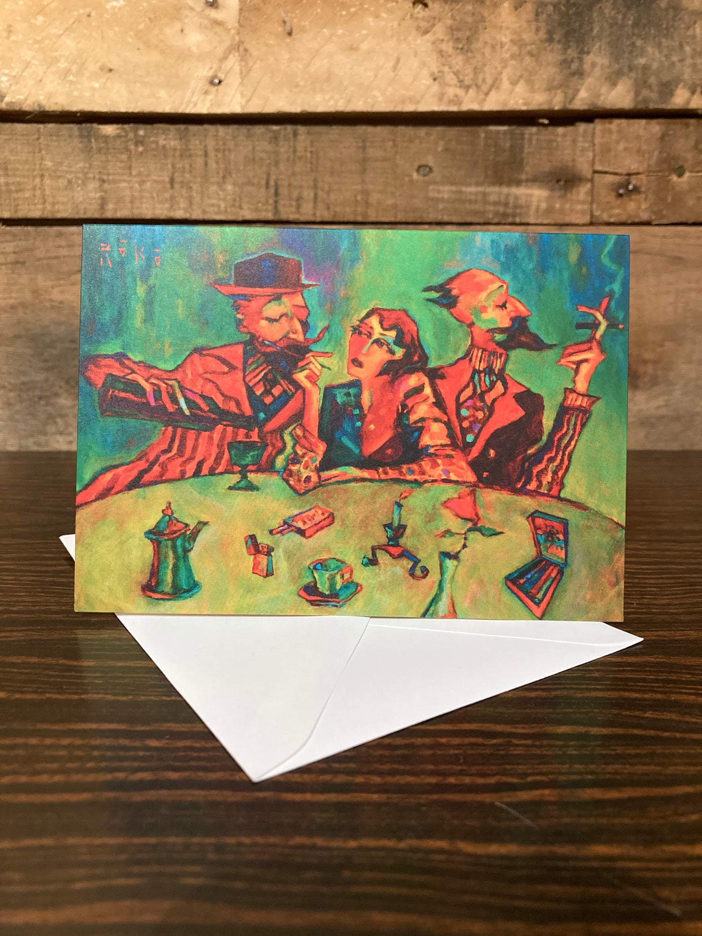 "The Regulars" Greeting Card
